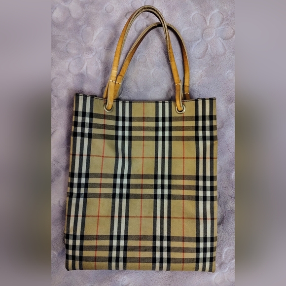 Burberry Blue Label Mini Tote GUC - Picture 8 of 8